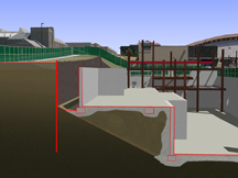 4d Excavation Section at Right-of-Way
